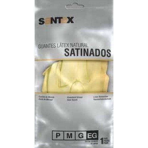 SANTEX GUANTE SATINADO T-GRANDE C/12 GUANTES